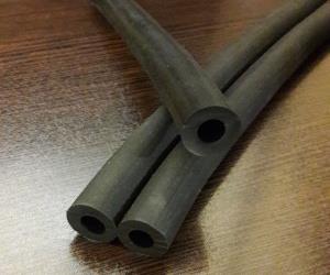 Rubber air tube for milking machine