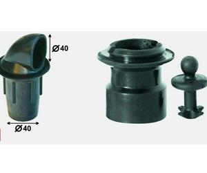Junctions and connectors for milking machine