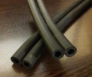 Rubber twin tube for milking machine