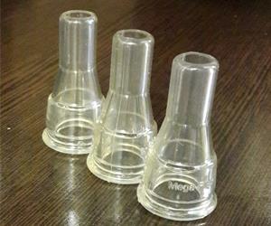 Sight glass for short milk liner